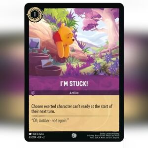 Winnie The Pooh 🔥 Winnie The Pooh 🔥 Disney Lorcana Trading Card TCG 💎 FOIL